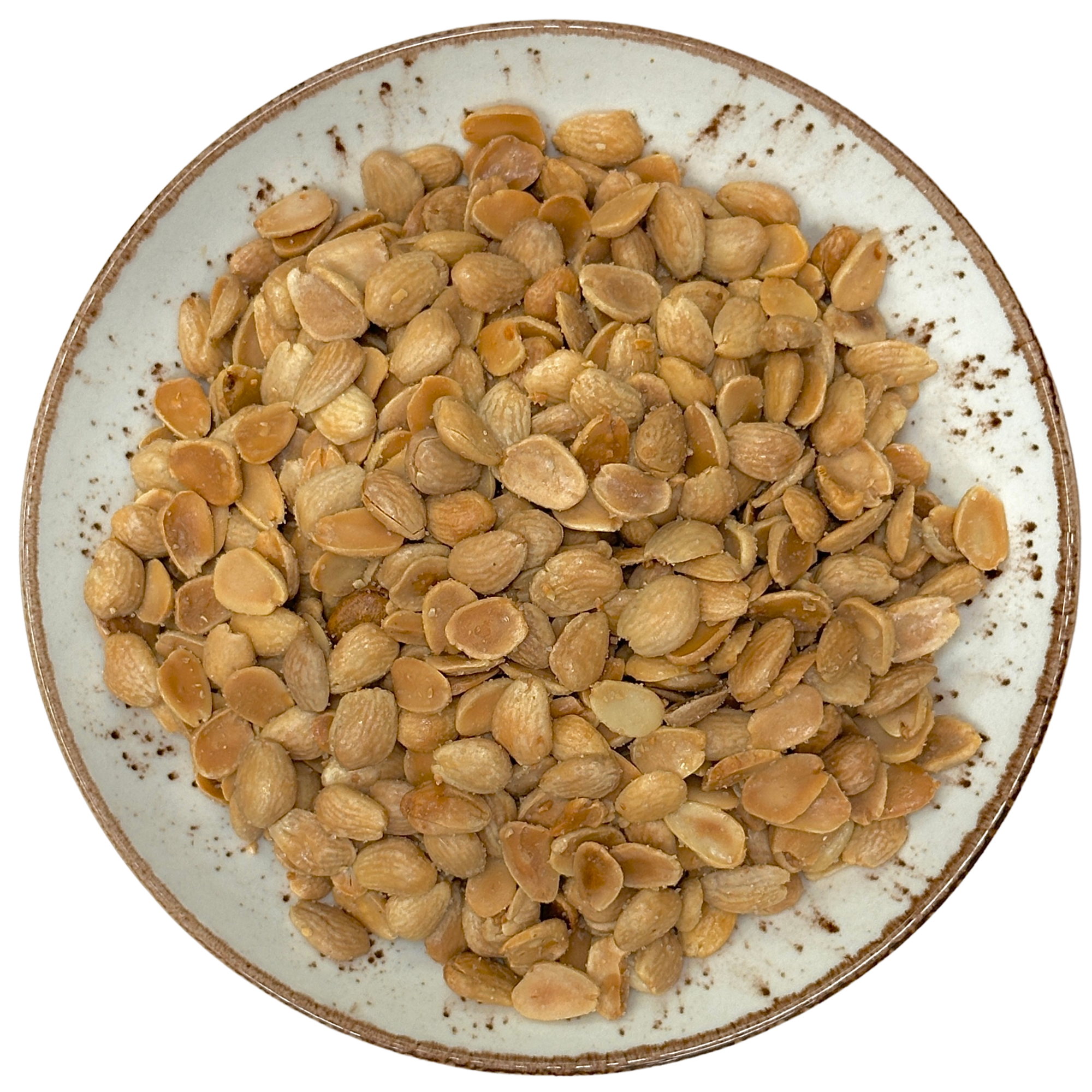 Almendra frita salada