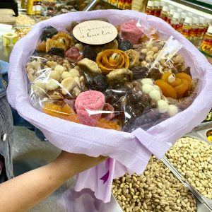 Ramo de frutas deshidratadas